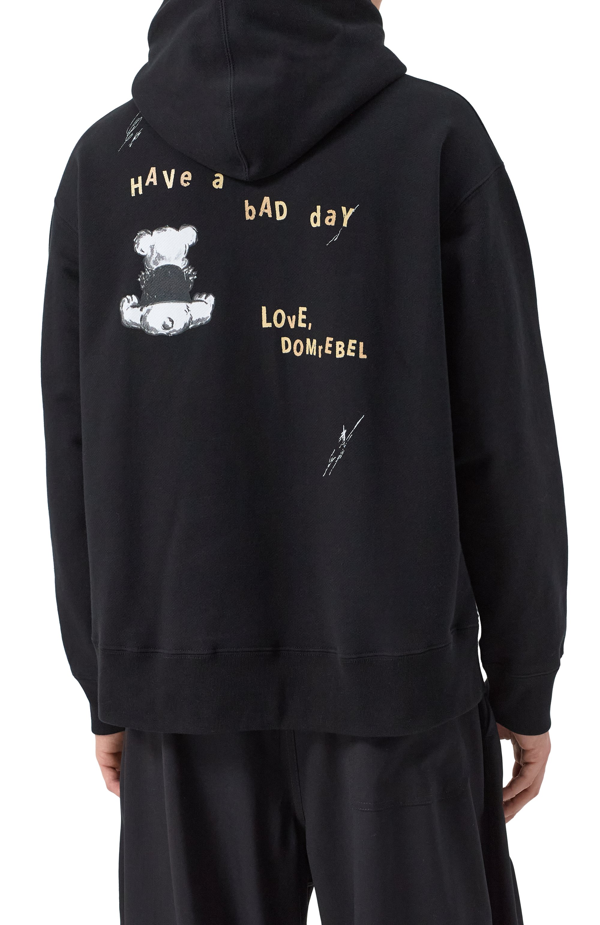 Хлопковое худи DOMREBEL, арт. GL00MY/H00DIE, фото 4