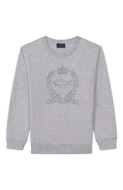 Хлопковый свитшот PAUL & SHARK JUNIOR, арт. WUF00H/LDA69
