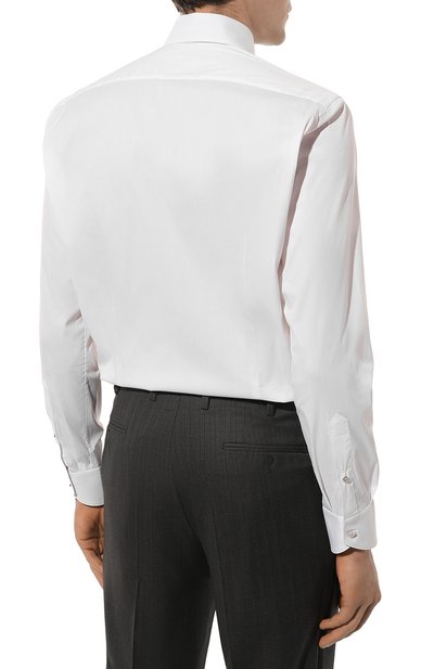 Хлопковая сорочка ZILLI, арт. MFZ-13037-345108/0003, фото 5