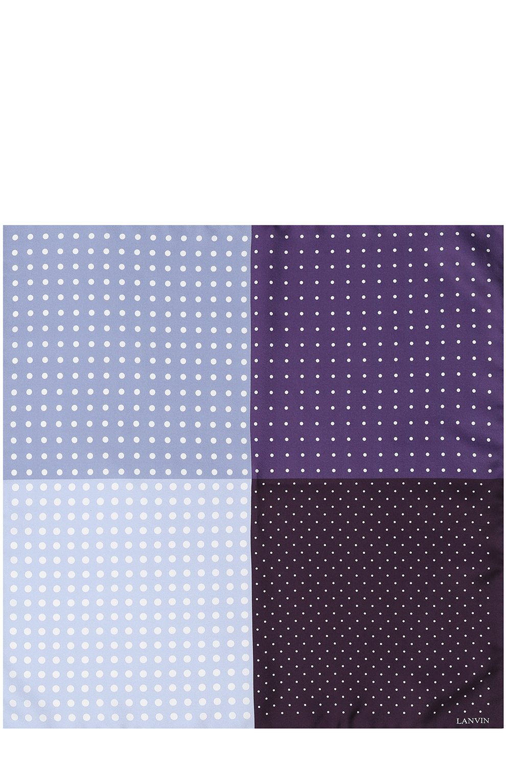 Шелковый платок с узором LANVIN, арт. 5833/HANDKERCHIEF, фото 2