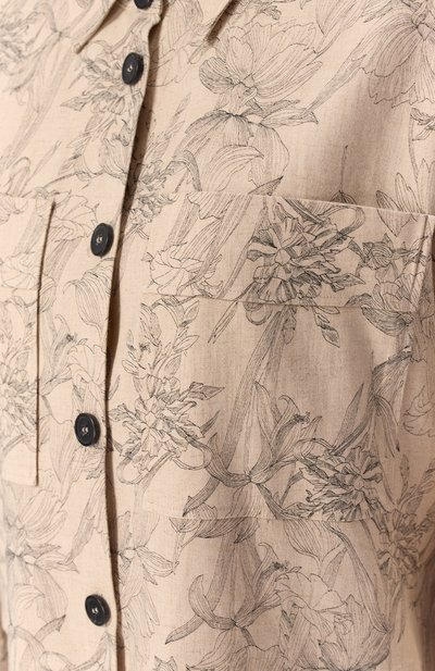 Рубашка из вискозы и льна WINDSOR, арт. 52 DB340HV 10019671/30046539, фото 5