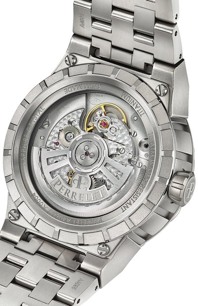 Часы turbine 41 full titanium red PERRELET, арт. A4066/1, фото 4