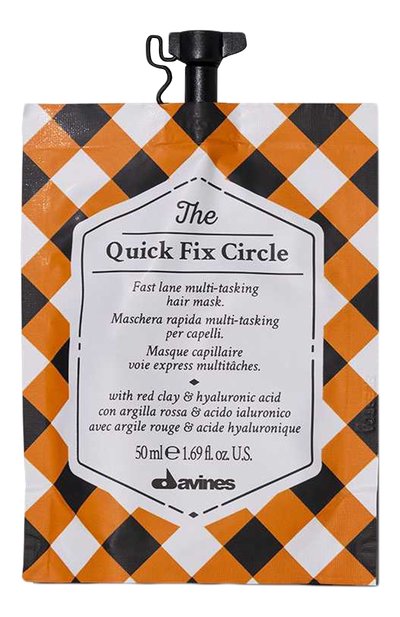 Женская супербыстрая многофункциональная маска для волос the quick fix circle (50ml) DAVINES, арт. 77006