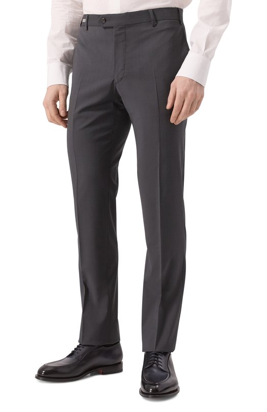 Шерстяной костюм Corneliani 256008-2518563_SET Серый  256008-2518563_SET Фото 6