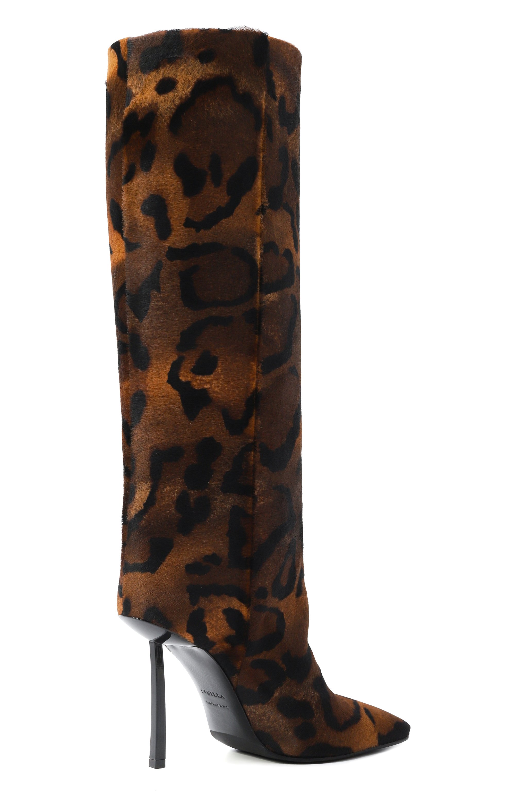 Кожаные сапоги vittoria 100 LE SILLA леопардового цвета по цене 172500 руб., арт. 4362E090BXPPTAR, фото 5 Кожаные сапоги vittoria 100 LE SILLA, арт. 4362E090BXPPTAR, фото 5
