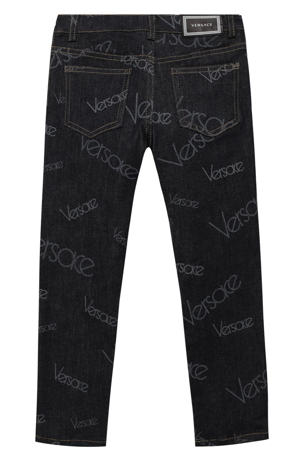 Джинсы VERSACE темно-синего цвета по цене 32350 руб., арт. YC000111/YA00321/6A, фото 2 Джинсы VERSACE, арт. YC000111/YA00321/6A, фото 2