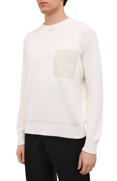 Свитер из хлопка и шелка ZEGNA, арт. UZD83/110, фото 3