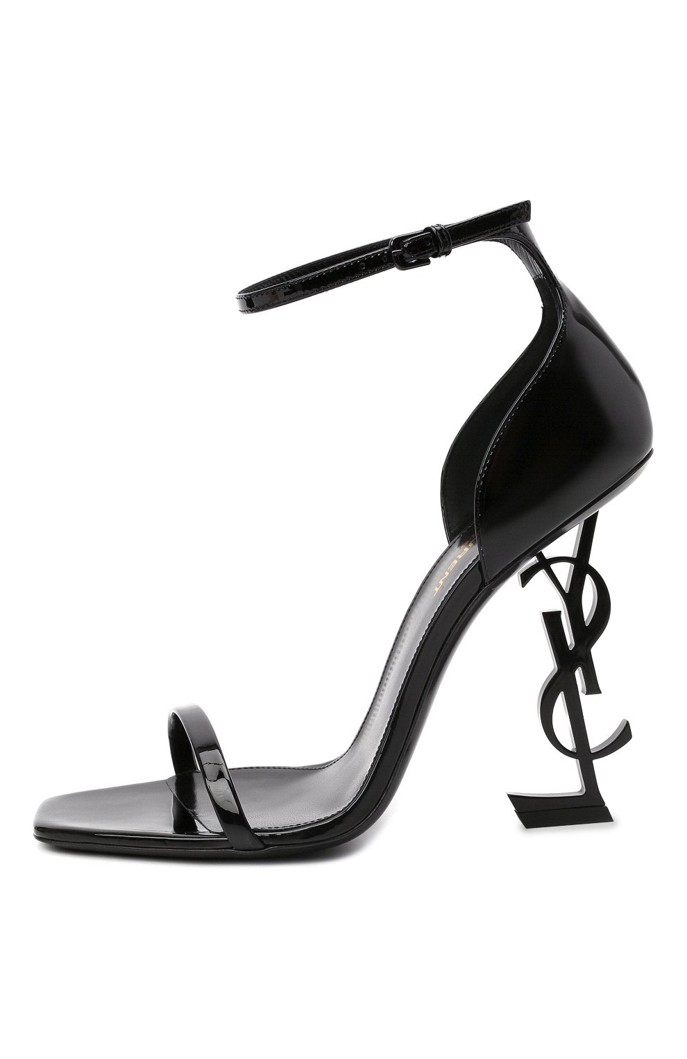 Кожаные босоножки opyum SAINT LAURENT, арт. 557662/0NPVV, фото 4
