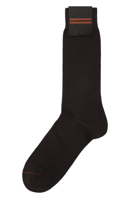 Мужские хлопковые носки ZEGNA, арт. N5V40/721