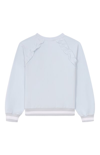 Хлопковый свитшот MONNALISA, арт. 19E616RU, фото 2