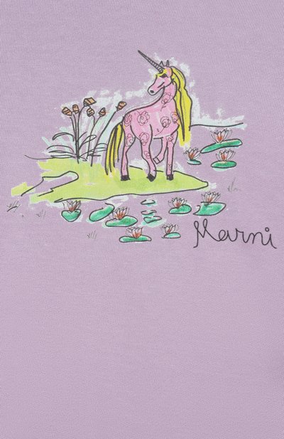 Хлопковый свитшот MARNI, арт. M01726/M00V0, фото 3