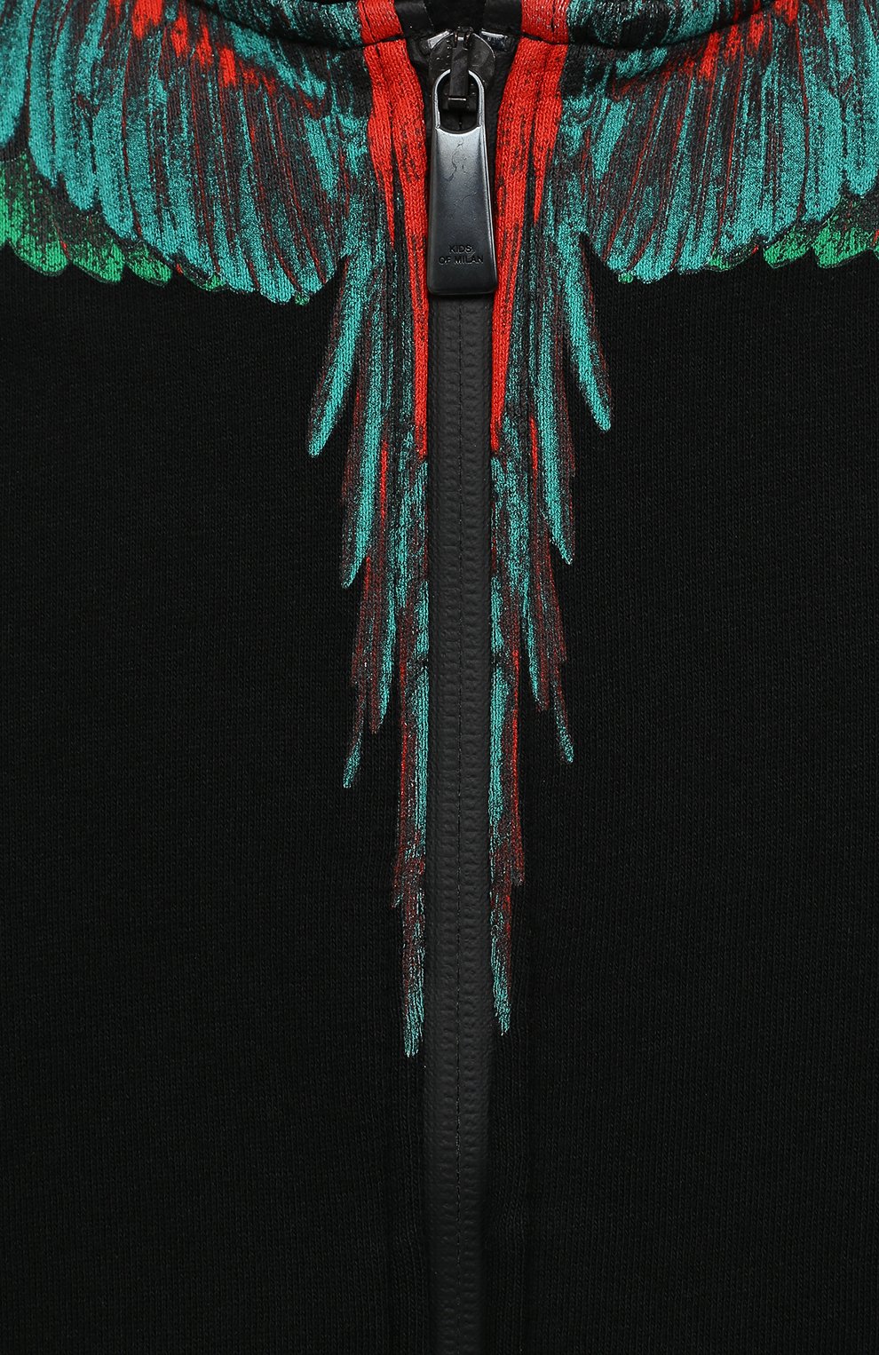 Хлопковая толстовка MARCELO BURLON KIDS OF MILAN, арт. 20I/B/MB/2204/0020/2-6Y, фото 3