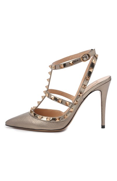 Кожаные туфли rockstud VALENTINO, арт. UW0S0393/NNF, фото 3