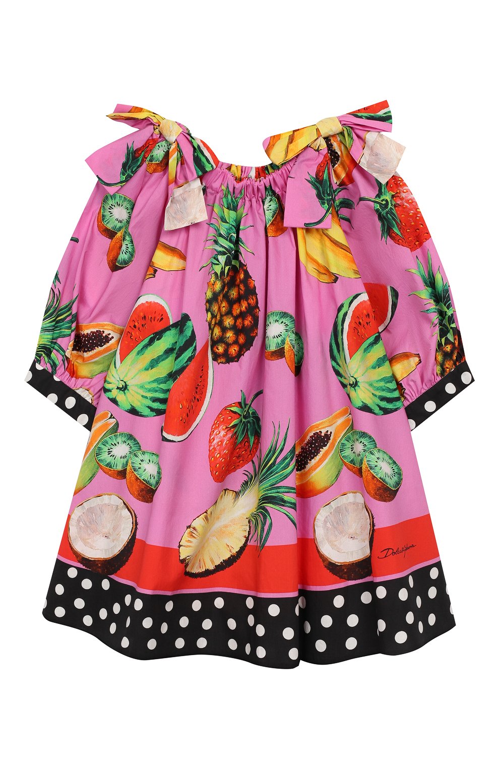 Хлопковая блузка DOLCE & GABBANA, арт. L54S91/G7WRH/8-14, фото 1