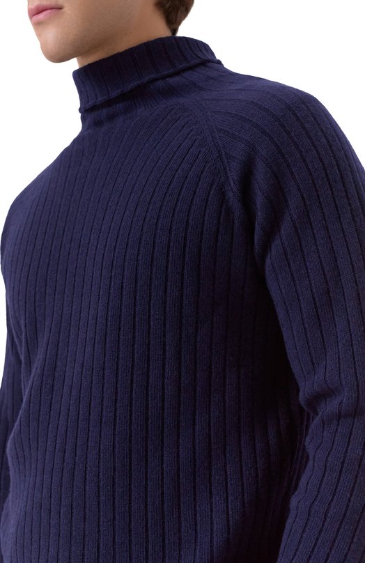 Шерстяной свитер KNT UMM065403 Синий  UMM065403 Фото 5