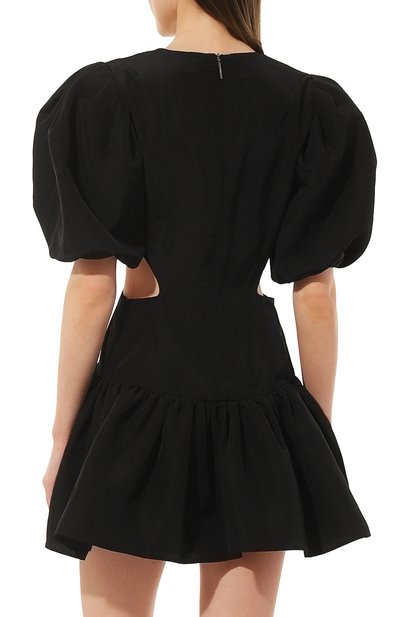 Платье из вискозы и льна MSGM, арт. 3442MDA44/237309, фото 4