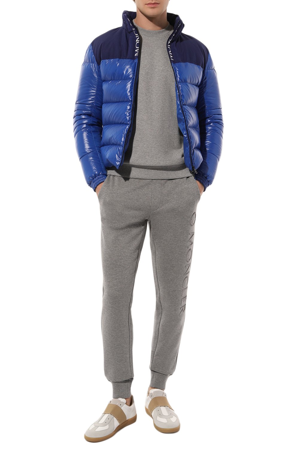 Хлопковые джоггеры MONCLER, арт. 8H000-19-809KR, фото 2