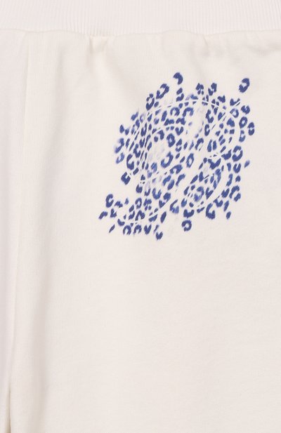 Хлопковые брюки BLUMARINE кремового цвета по цене 12150 руб., арт. BFPA0460/FF016_001, фото 3 Хлопковые брюки BLUMARINE, арт. BFPA0460/FF016_001, фото 3