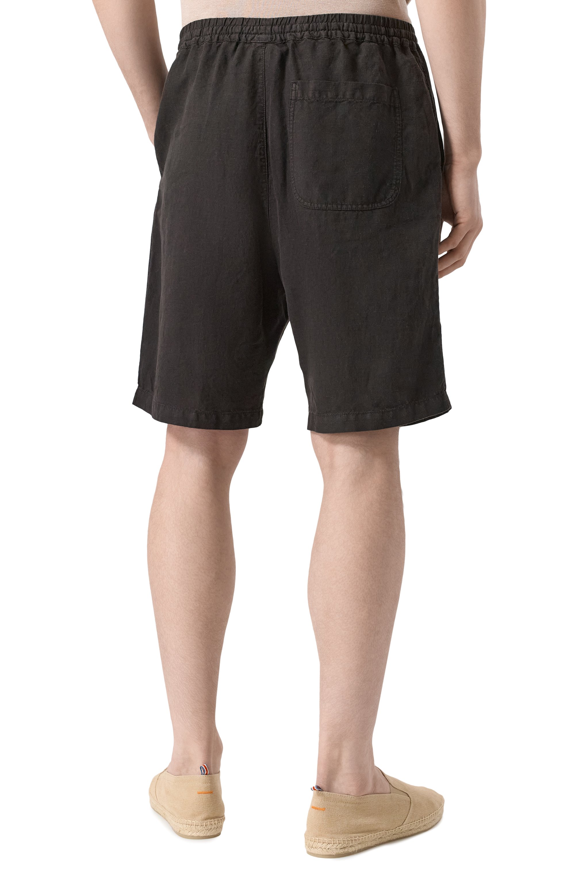 Льняные шорты 120% LINO, арт. 32ALIM29CM/0253/000, фото 4