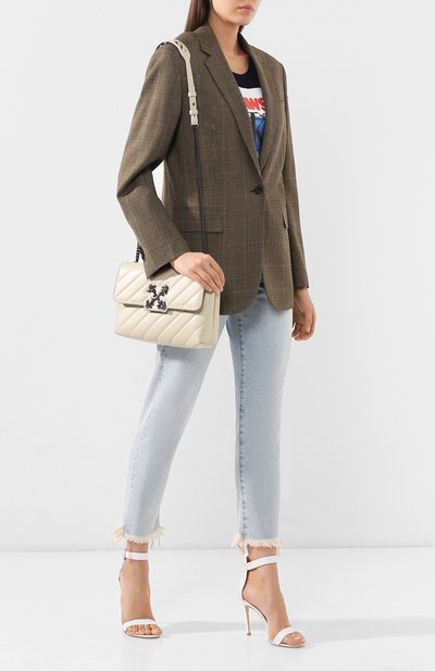 Сумка fragola OFF-WHITE белого цвета по цене 174000 руб., арт. 0WNA068R197190570200, фото 2 Сумка fragola OFF-WHITE, арт. 0WNA068R197190570200, фото 2