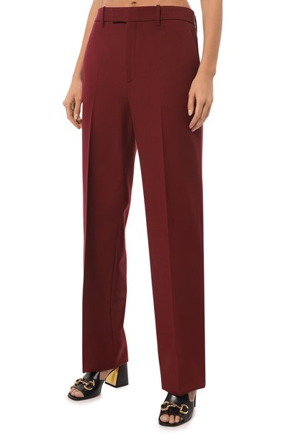 Шерстяные брюки GUCCI, арт. 662317 ZHW51, фото 3