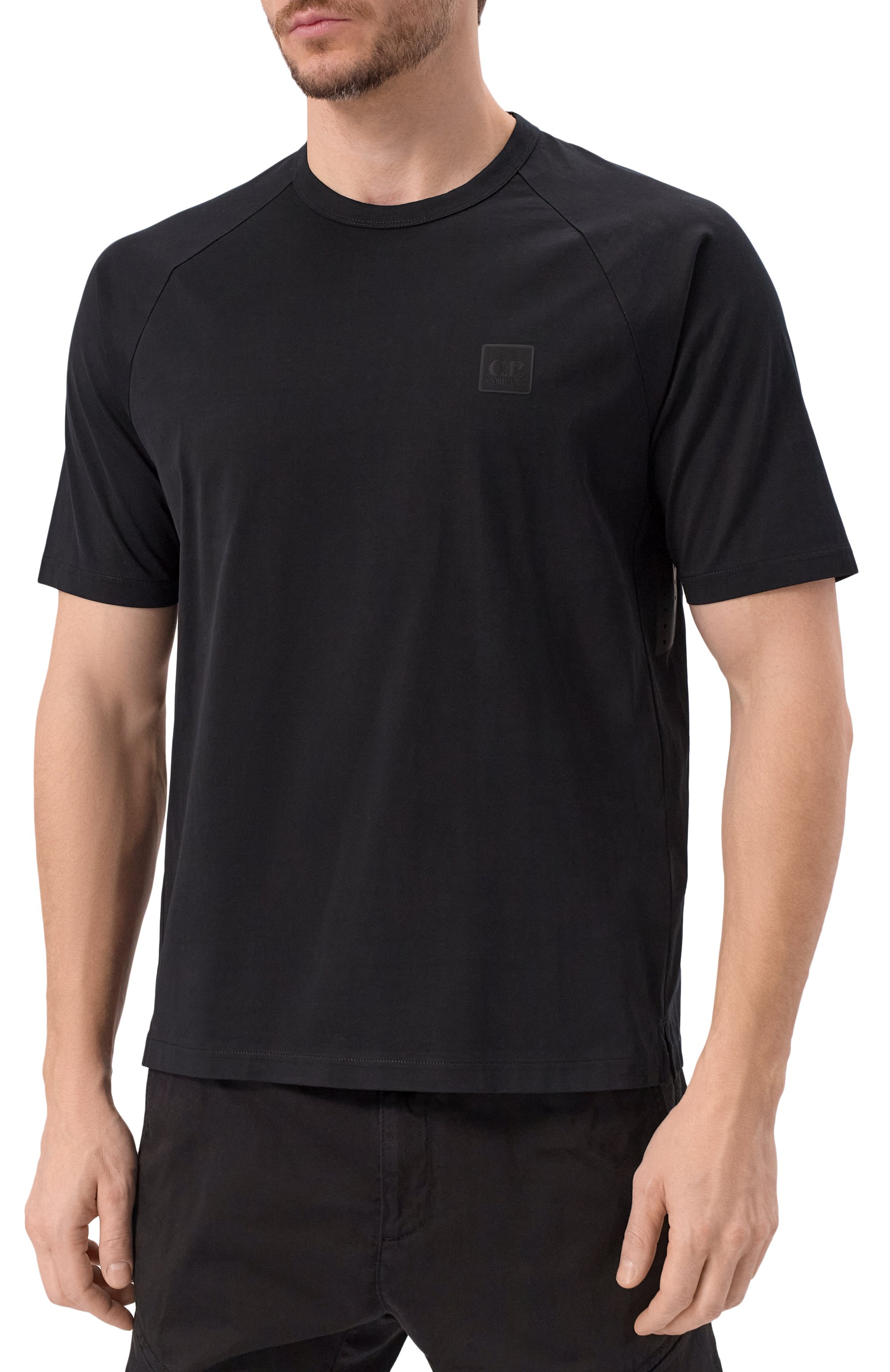 Хлопковая футболка C.P. COMPANY, арт. 18CLTS023A006370W, фото 3