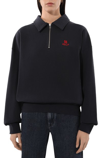 Хлопковый свитшот AECA WHITE, арт. AWCMSSBDTSSOV001A5, фото 3