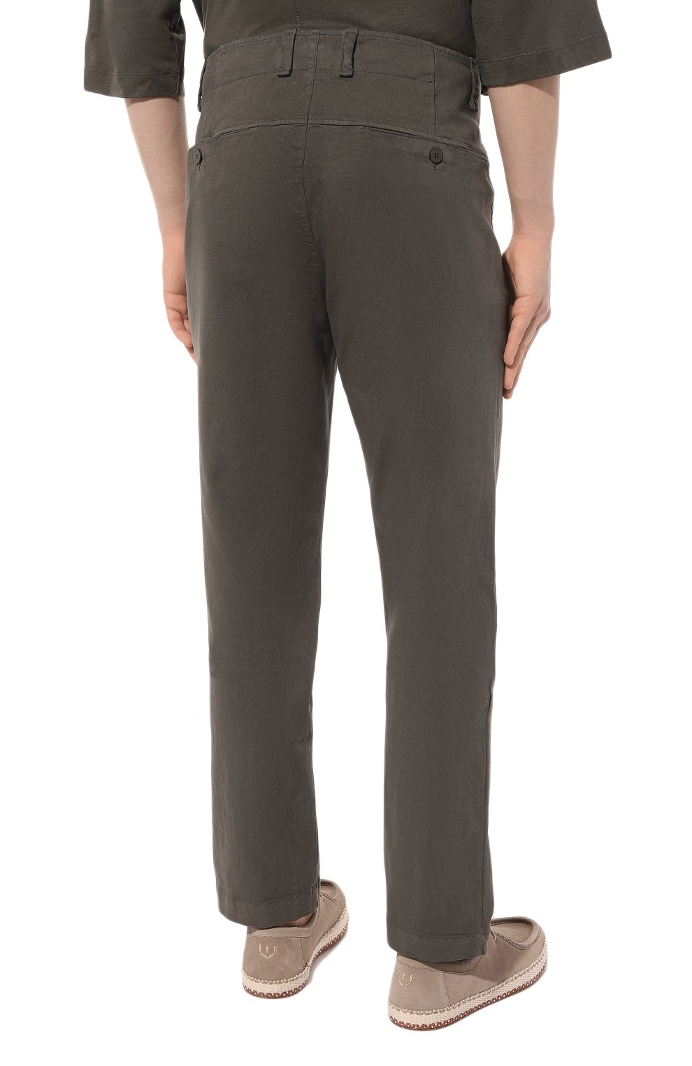 Хлопковые брюки TRANSIT, арт. CFUTRWA100, фото 4