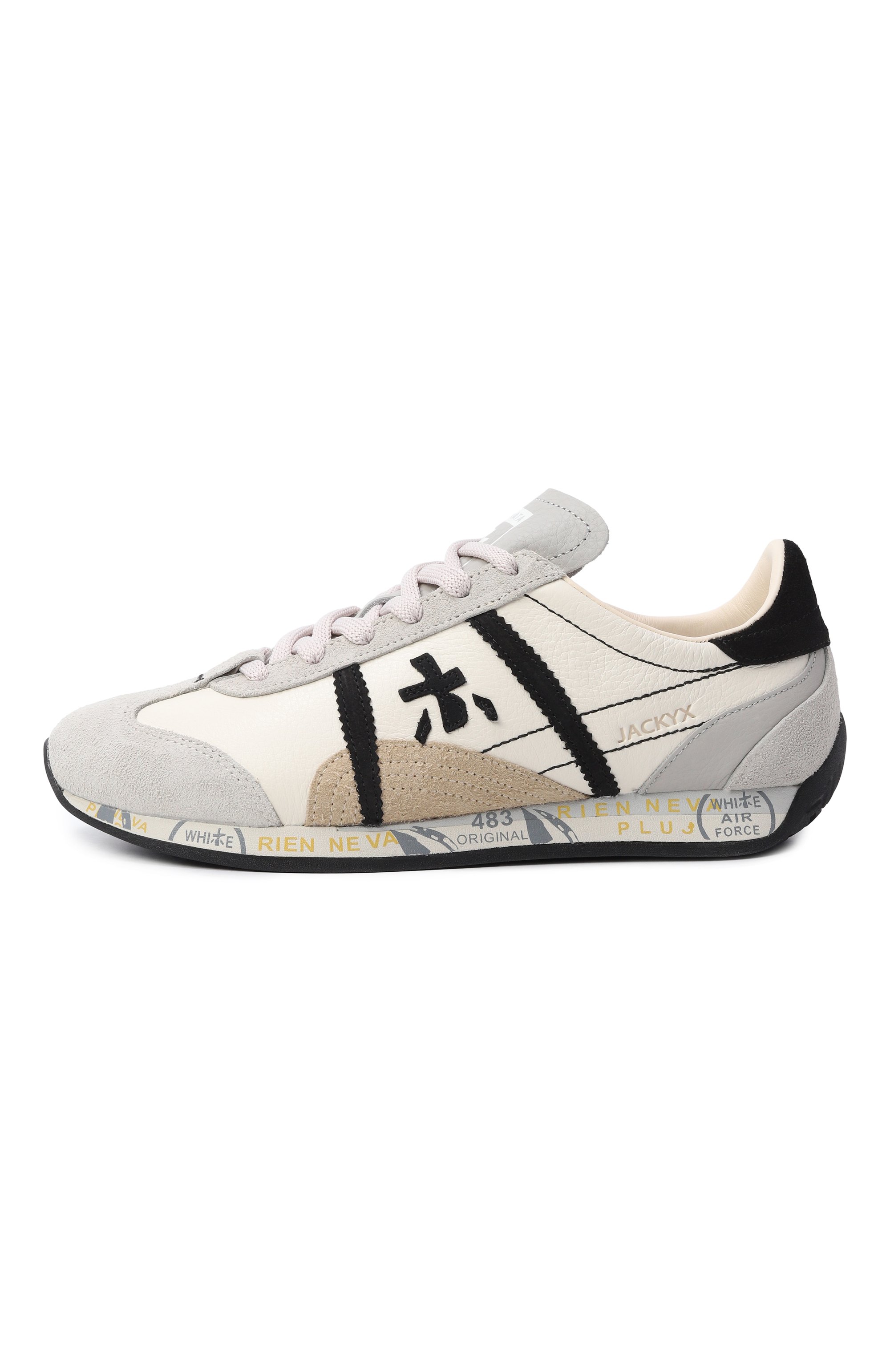 Кожаные кроссовки jackyx PREMIATA, арт. JACKYX25D/VAR 8222, фото 4