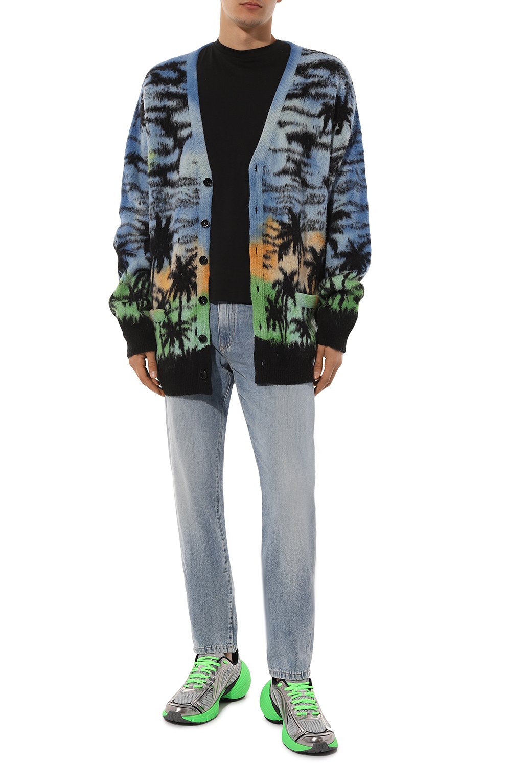 Комбинированные кроссовки tk-mx runner GIVENCHY, арт. BH008MH1FN, фото 2