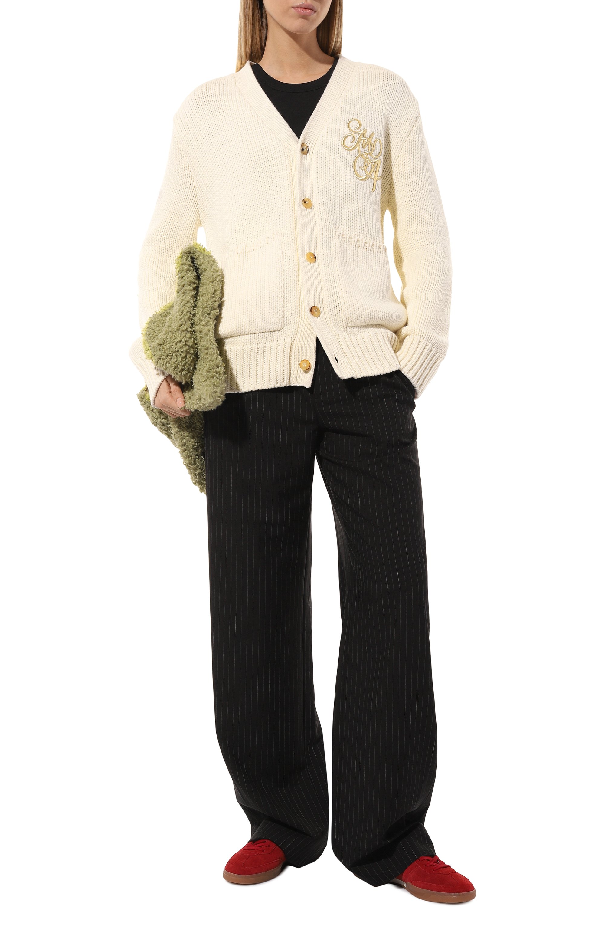 Кардиган из шерсти и вискозы AMIRI, арт. AWKNCD1007, фото 2