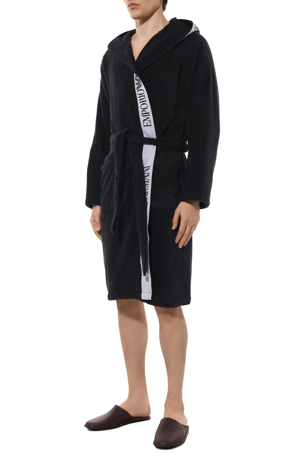Хлопковый халат EMPORIO ARMANI, арт. 112057/CS591, фото 3
