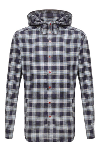 Мужская льняная рубашка KITON, арт. UMCMARH08818