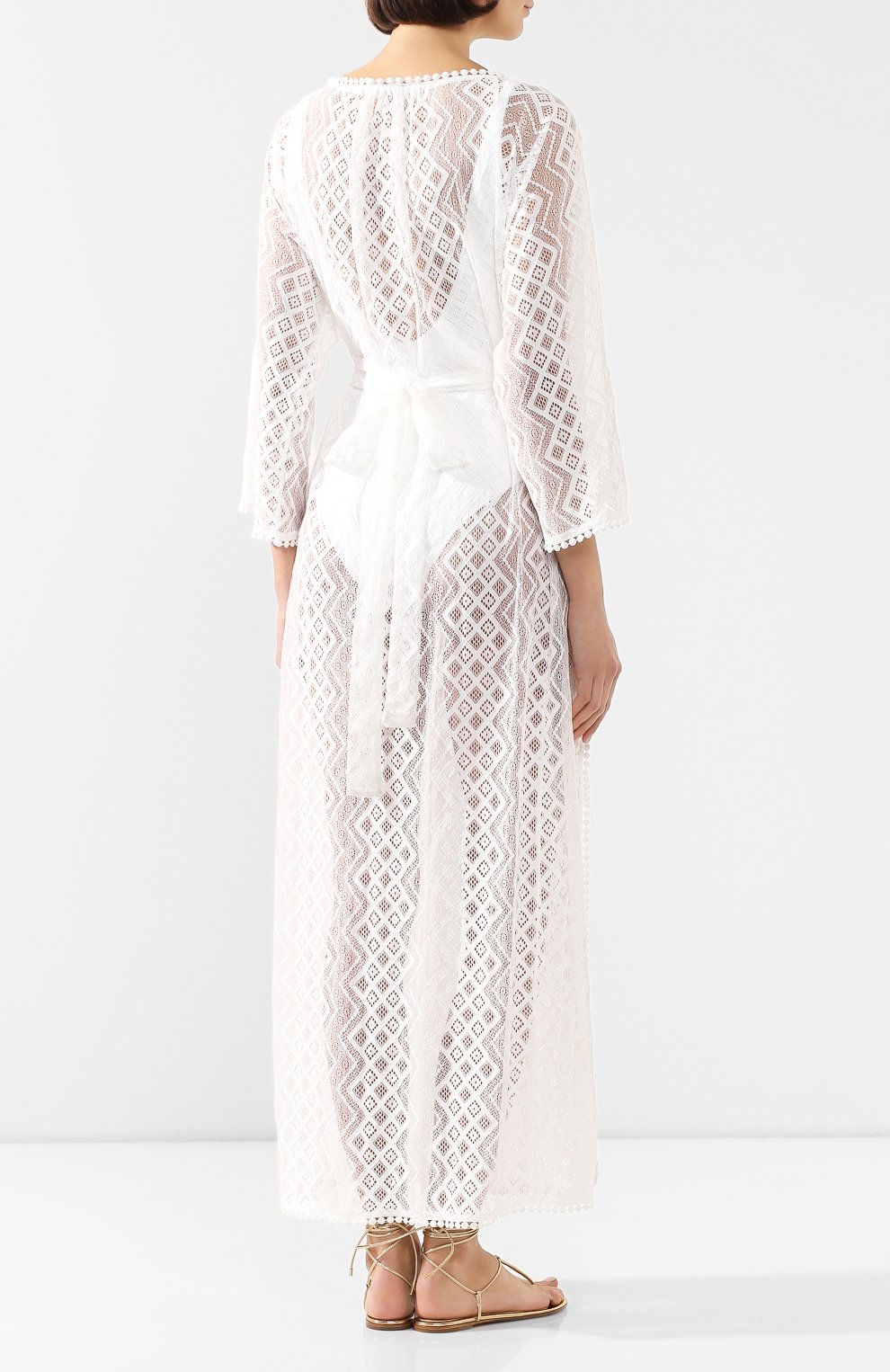Туника MELISSA ODABASH белого цвета по цене 26550 руб., арт. NINA, фото 4 Туника MELISSA ODABASH, арт. NINA, фото 4