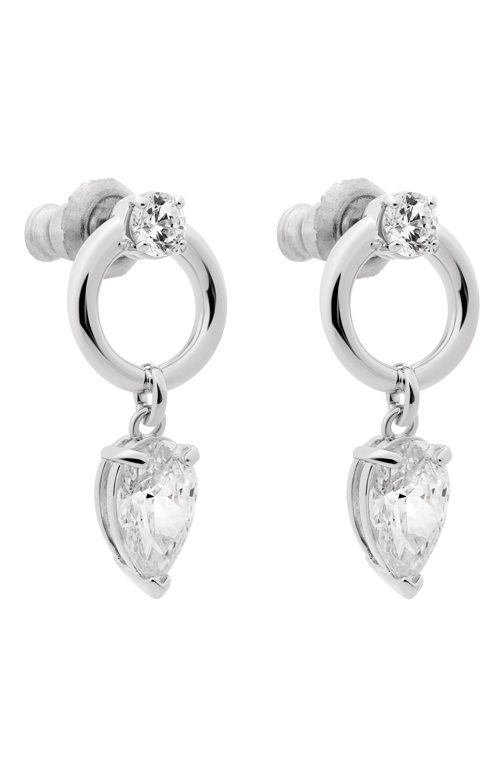 Серьги mesmera SWAROVSKI серебряного цвета по цене 13700 руб., арт. 5723177, фото 3 Серьги mesmera SWAROVSKI, арт. 5723177, фото 3