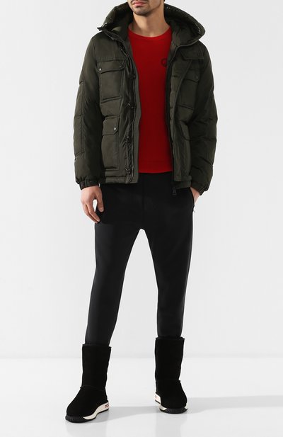 Кожаные сапоги gaby с внутренней меховой отделкой MONCLER, арт. D2-09A-10310-00-019Q2, фото 2