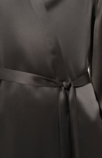 Шелковый халат MARJOLAINE, арт. Laser, фото 5