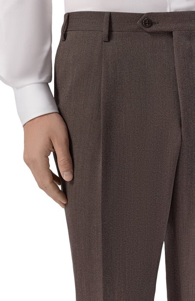 Шерстяные брюки CORNELIANI, арт. 285B03/2A18214, фото 5
