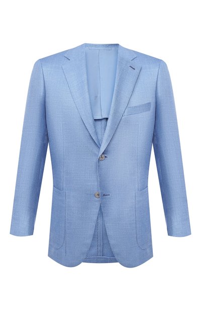 Мужской пиджак из кашемира и шелка BRIONI, арт. RGH00U/P0321/PARLAMENT0