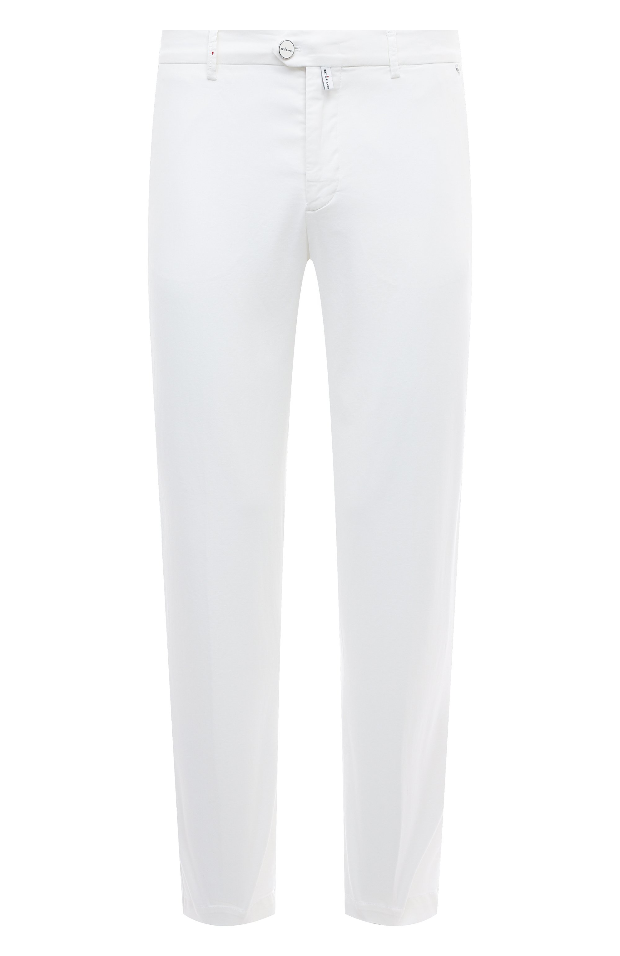 Брюки из хлопка и шелка KITON, арт. UFPPEK0606D, фото 1