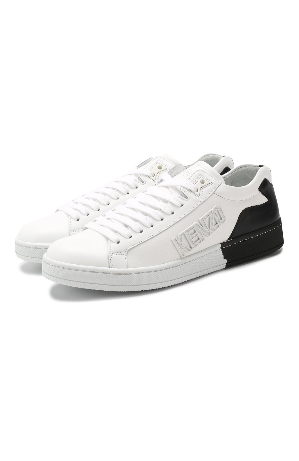 Кожаные кеды tennix KENZO, арт. F955SN128L50, фото 1
