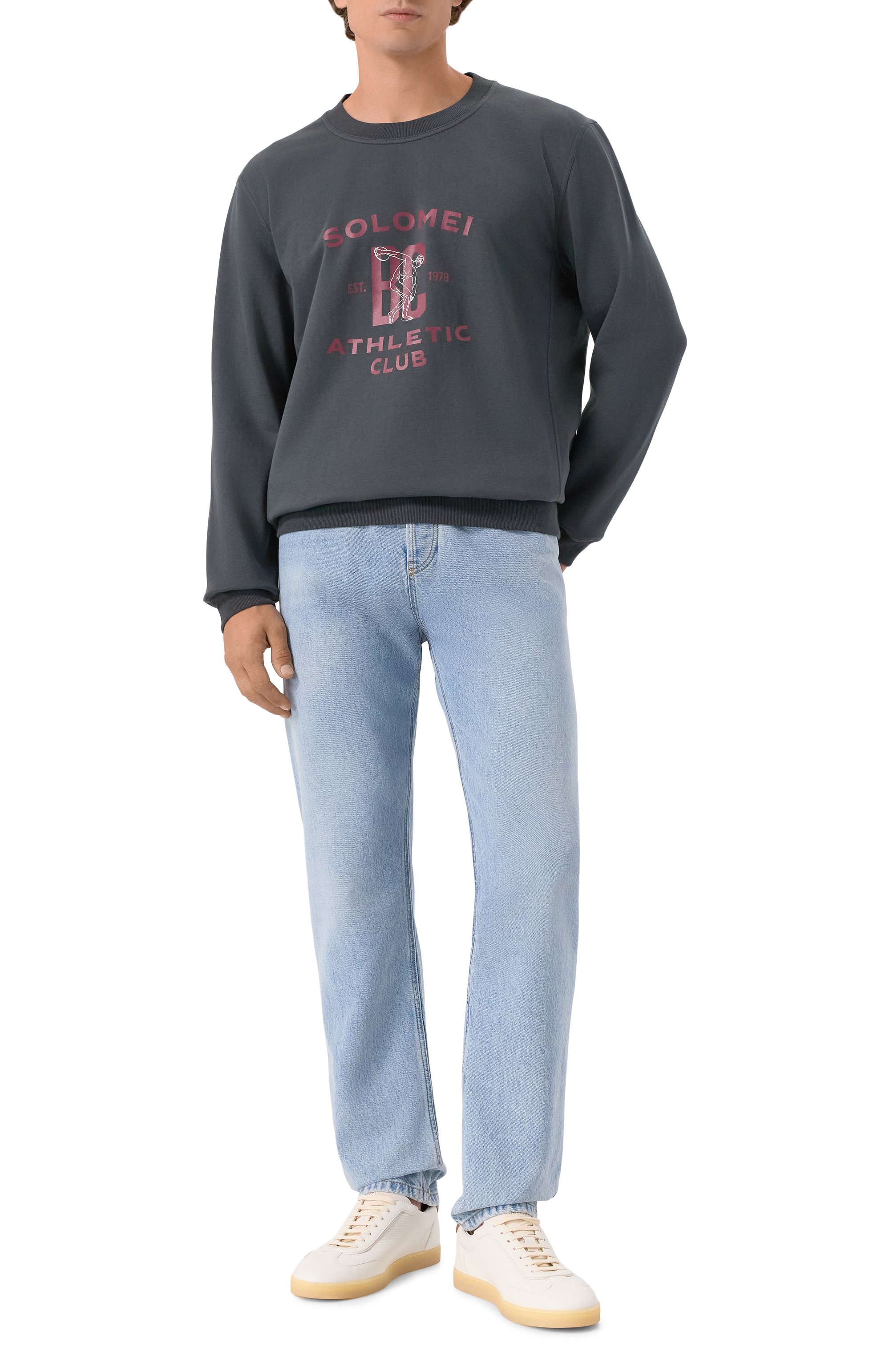 Хлопковый свитшот BRUNELLO CUCINELLI, арт. MW8633380G, фото 2