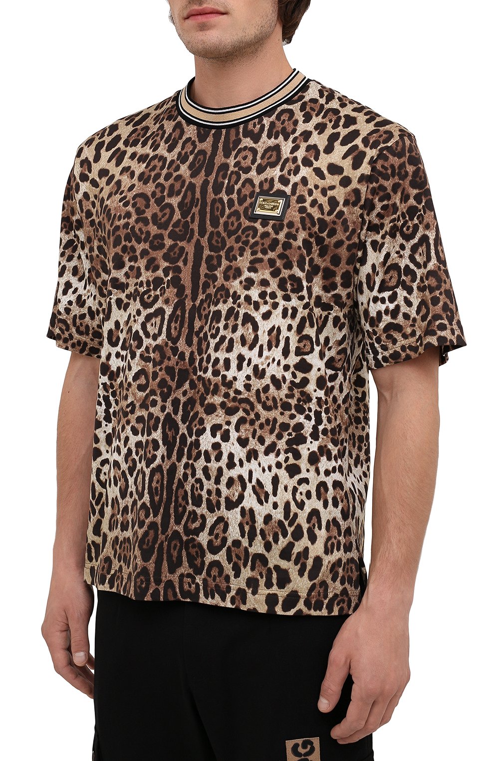 Хлопковая футболка DOLCE & GABBANA, арт. G8MP5T/HS7EE, фото 3