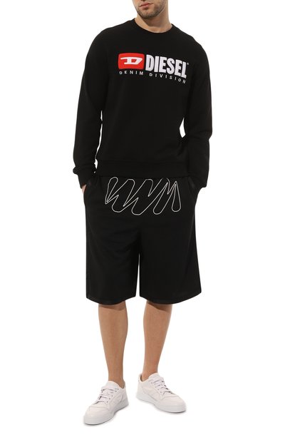 Хлопковый свитшот DIESEL, арт. A03758/0GEAD, фото 2