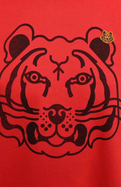 Хлопковый свитшот KENZO, арт. FB62SW8314M0, фото 5