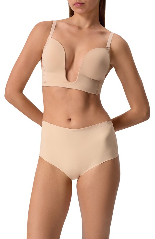 Трусы с завышенной талией Bye Bra 2440 Бежевый  2440 Фото 2