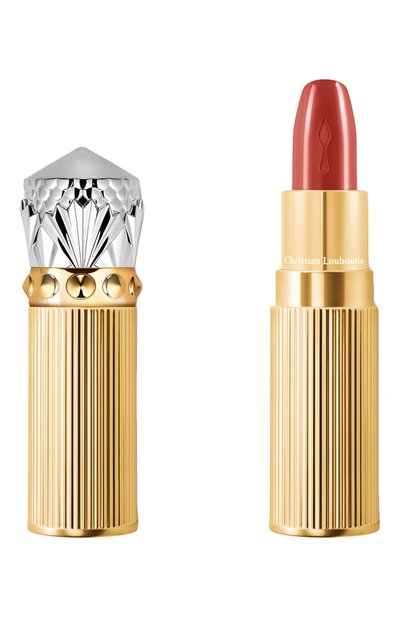 Помада для губ с атласным блеском rouge louboutin silky satin on the go, оттенок bobo blush CHRISTIAN LOUBOUTIN, арт. 8435415067010, фото 1