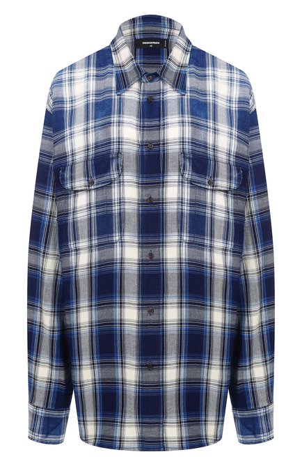 Женская хлопковая рубашка DSQUARED2, арт. S75DL0925/D35206
