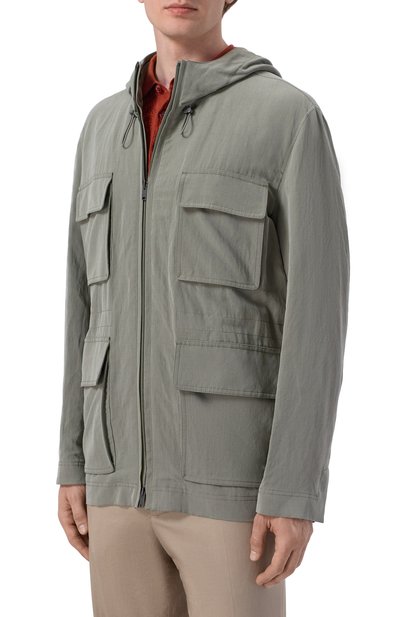 Парка изо льна и шелка MVST, арт. M26.2PM.0003/F159 LISITEA-LINEN/SILK, фото 3