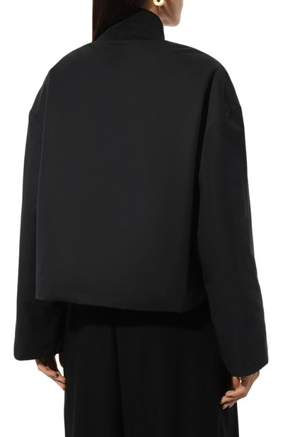 Бомбер CLOSED темно-синего цвета по цене 49950 руб., арт. C97853-60P-22, фото 4 Бомбер CLOSED, арт. C97853-60P-22, фото 4